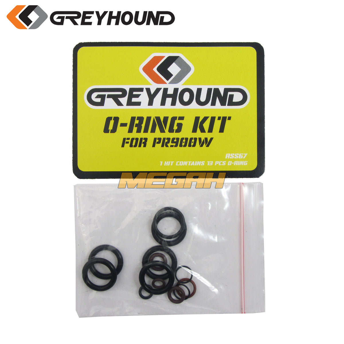 SPAREPART O RING KIT GREYHOUND PR900W (AS567) - Megah Sport Gambar utama produk