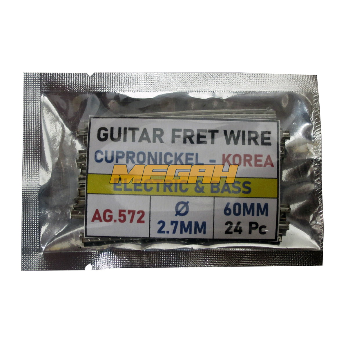 KAWAT FRET GITAR CUPRONICKEL KOREA - ELECTRIC & BASS (AG572) - Megah Sport