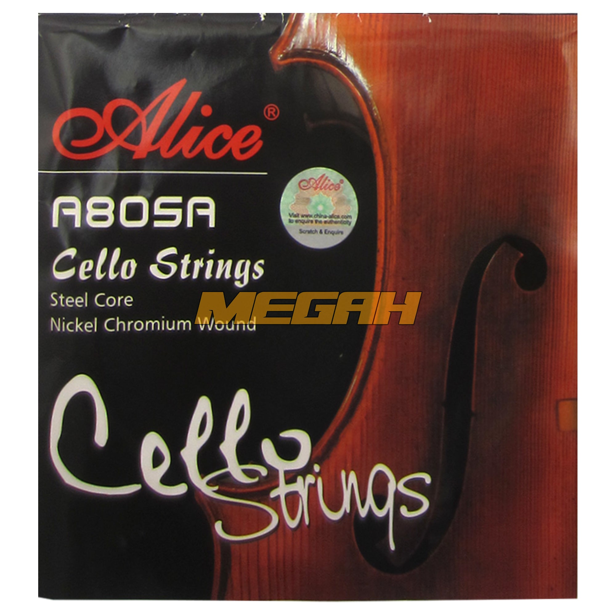 Senar Cello Senar Alice Cello A805A - 4 String – Megah Sport