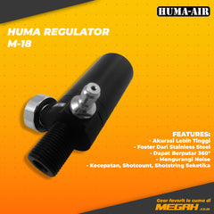 HUMA REGULATOR M-18 BOTOL (AS533) - Megah Sport
