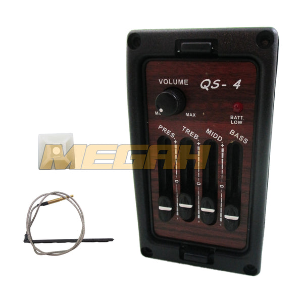 EQ WILK CORAK KAYU 4 BAND EQ QS-4 (AG879) - Megah Sport