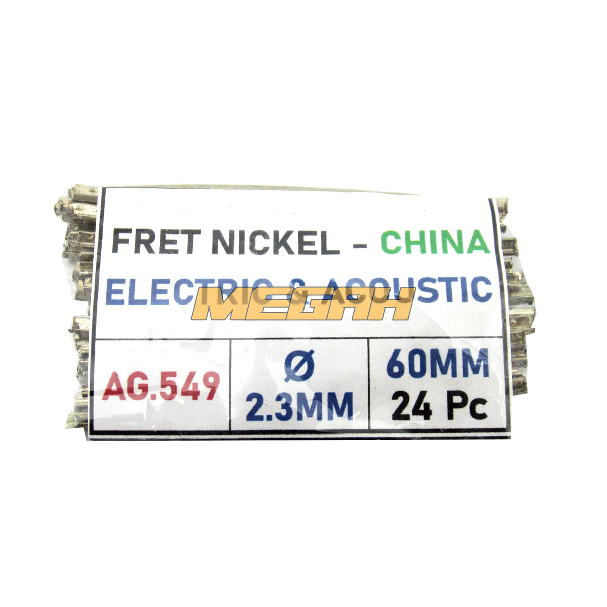 KAWAT FRET GITAR NICKEL CHINA - ELECTRIC & ACOUSTIC (AG549) - Megah Sport Gambar utama produk