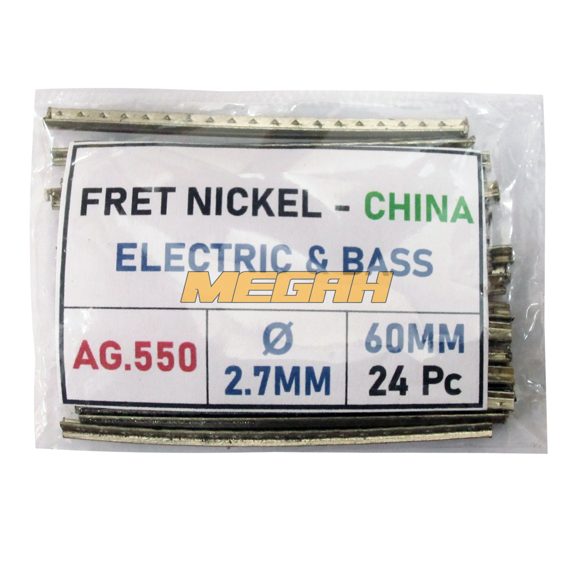 KAWAT FRET GITAR NICKEL CHINA - ELECTRIC & BASS (AG550) Gambar sekunder produk