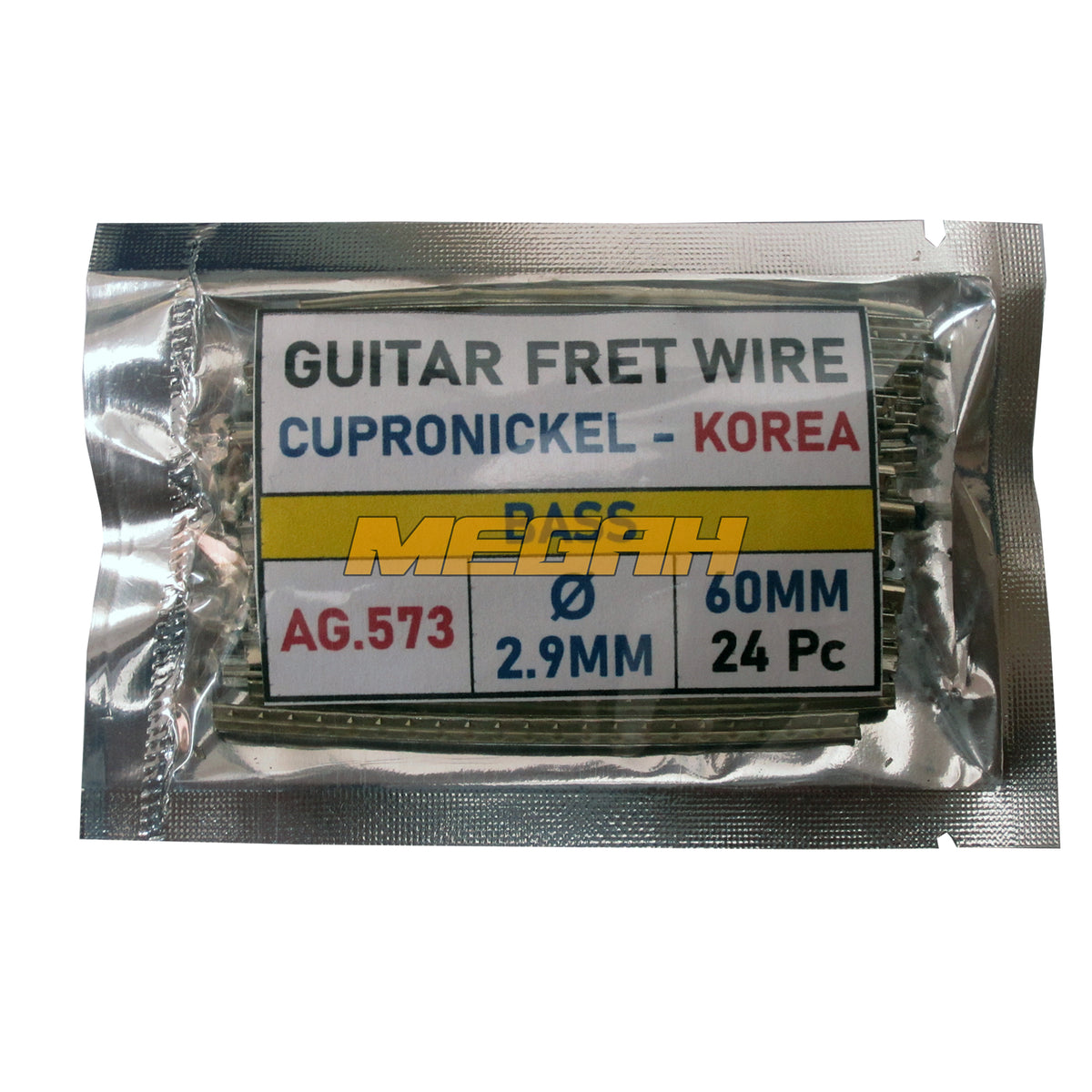 KAWAT FRET GITAR CUPRONICKEL KOREA - BASS (AG573) - Megah Sport