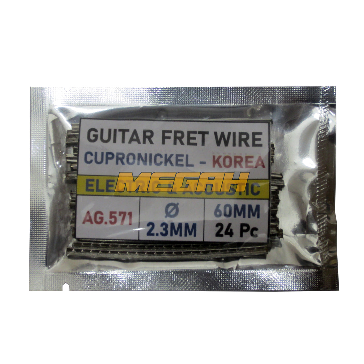 KAWAT FRET GITAR CUPRONICKEL KOREA - ELECTRIC & ACOUSTIC (AG571) - Megah Sport Gambar utama produk