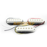 PICK UPS SINGLE 6 STRING SET (NECK, MEDIUM & BRIDGE) - WHITE (AG692) - Megah Sport