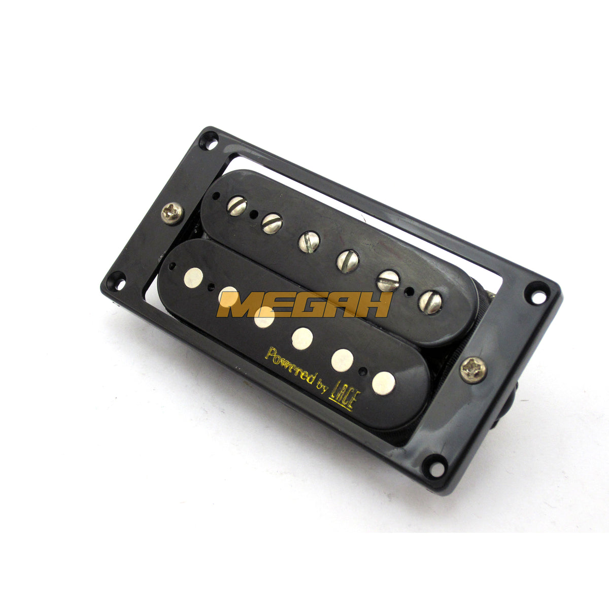 PICK UP HUMMBUCKER ALNICO 5 STRING BRIDGE/NECK - BLACK (AG725) - Megah Sport Gambar utama produk