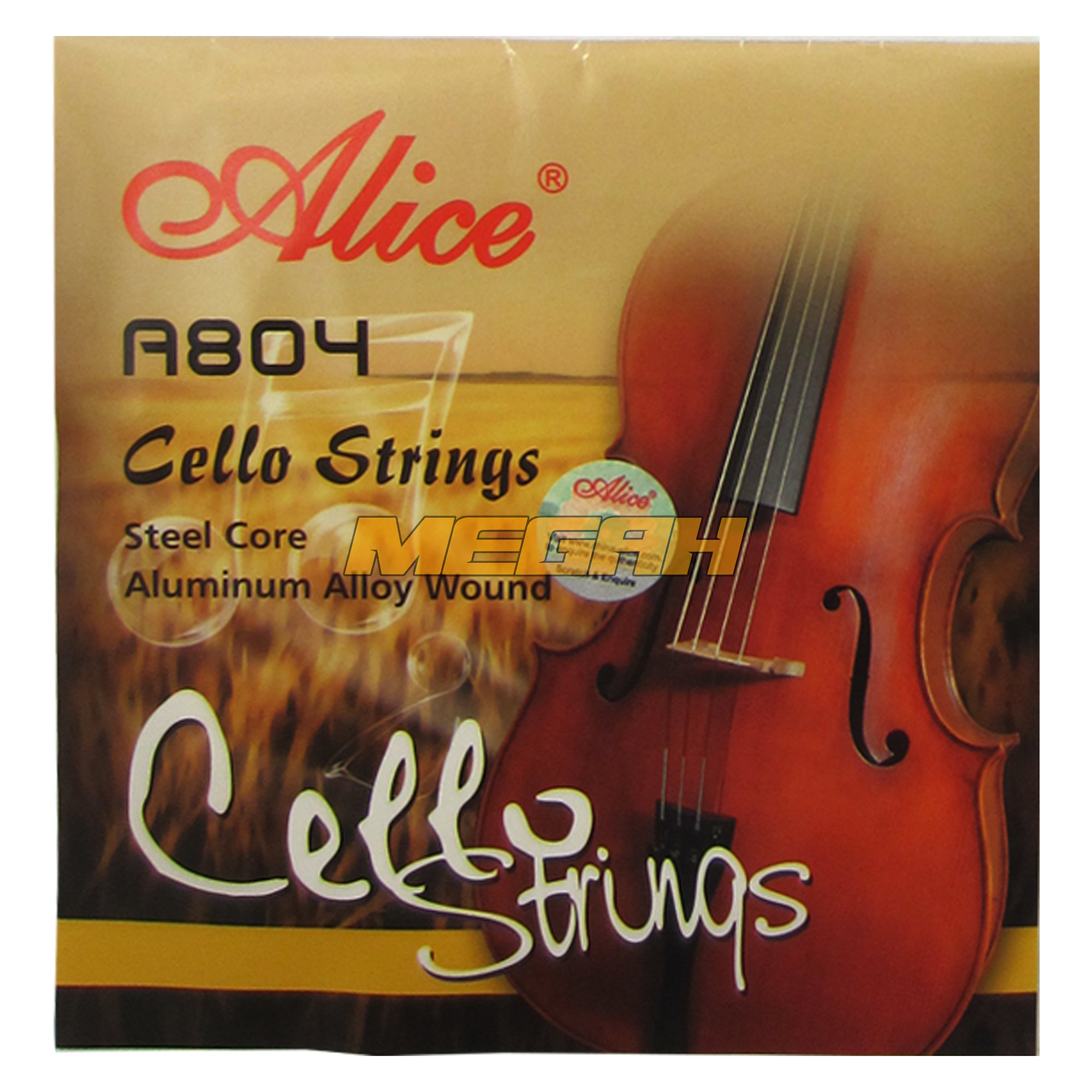 Senar Cello SENAR ALICE CELLO A804 - 4 STRING (SG036) – Megah Sport