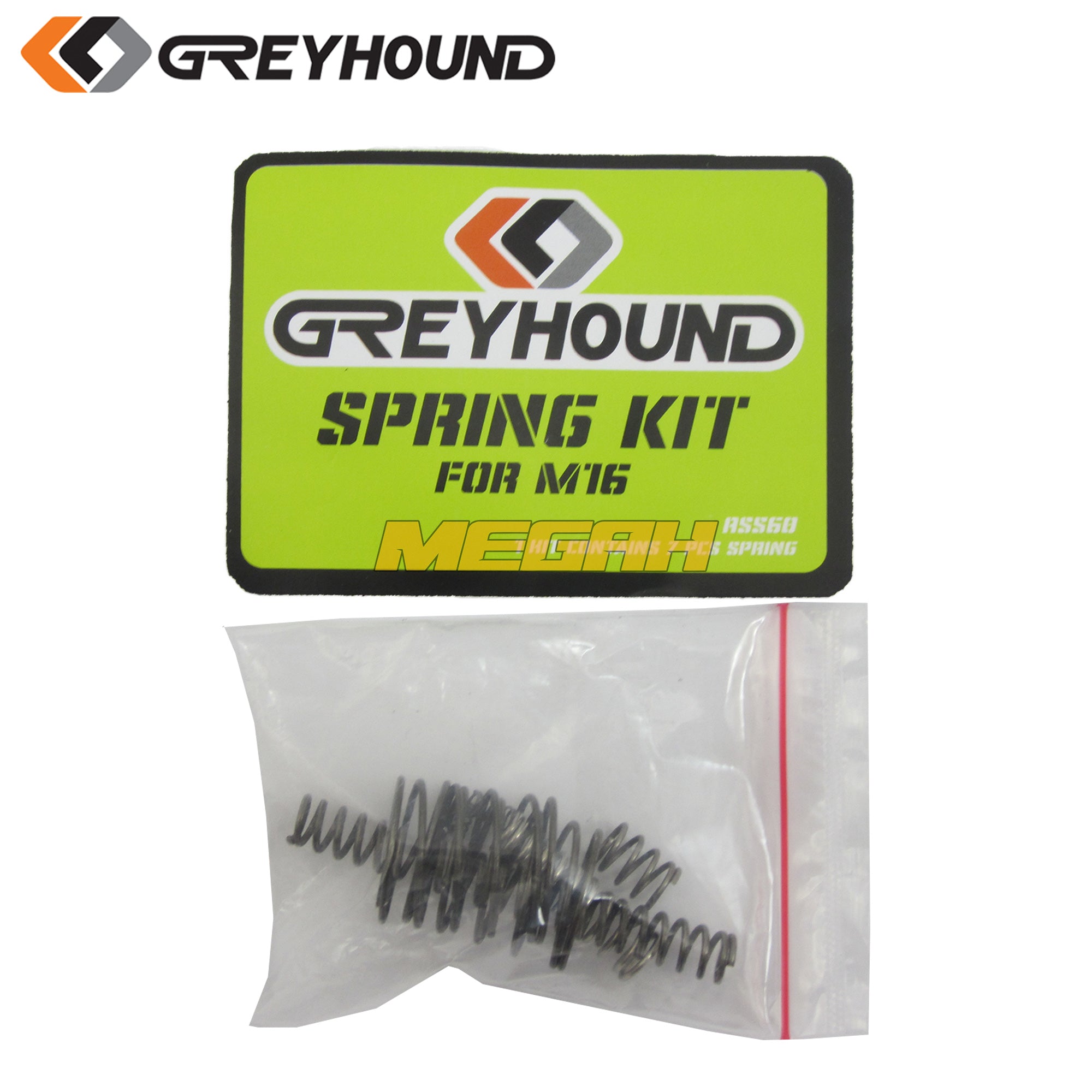 SPAREPART SPRING KIT GREYHOUND M16 (AS560) - Megah Sport