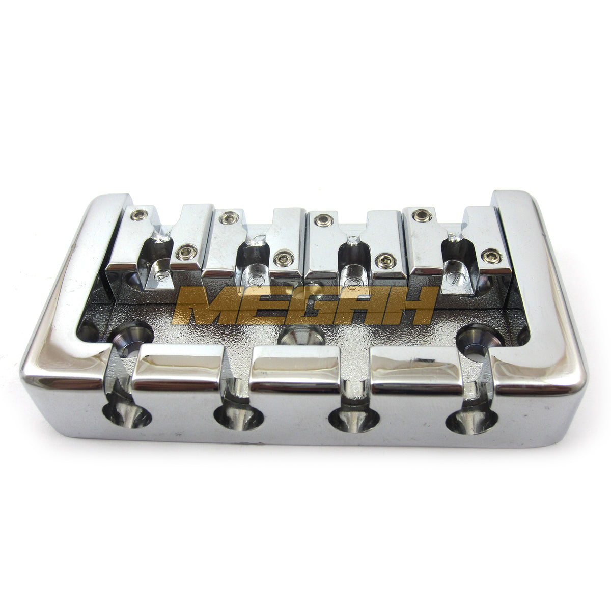 BRIDGE BASS 4 STRING - CHROME (AG038) - Megah Sport Gambar utama produk