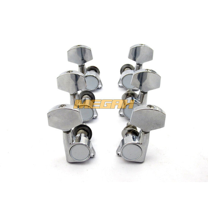 DRYER GITAR ELEKTRIK AKUSTIK R3 + L3 TAIWAN DJ333C - CHROME (AG665) Gambar sekunder produk