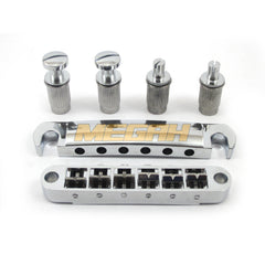 BRIDGE GIBSON 6 STRING - CHROME (AG090) - Megah Sport