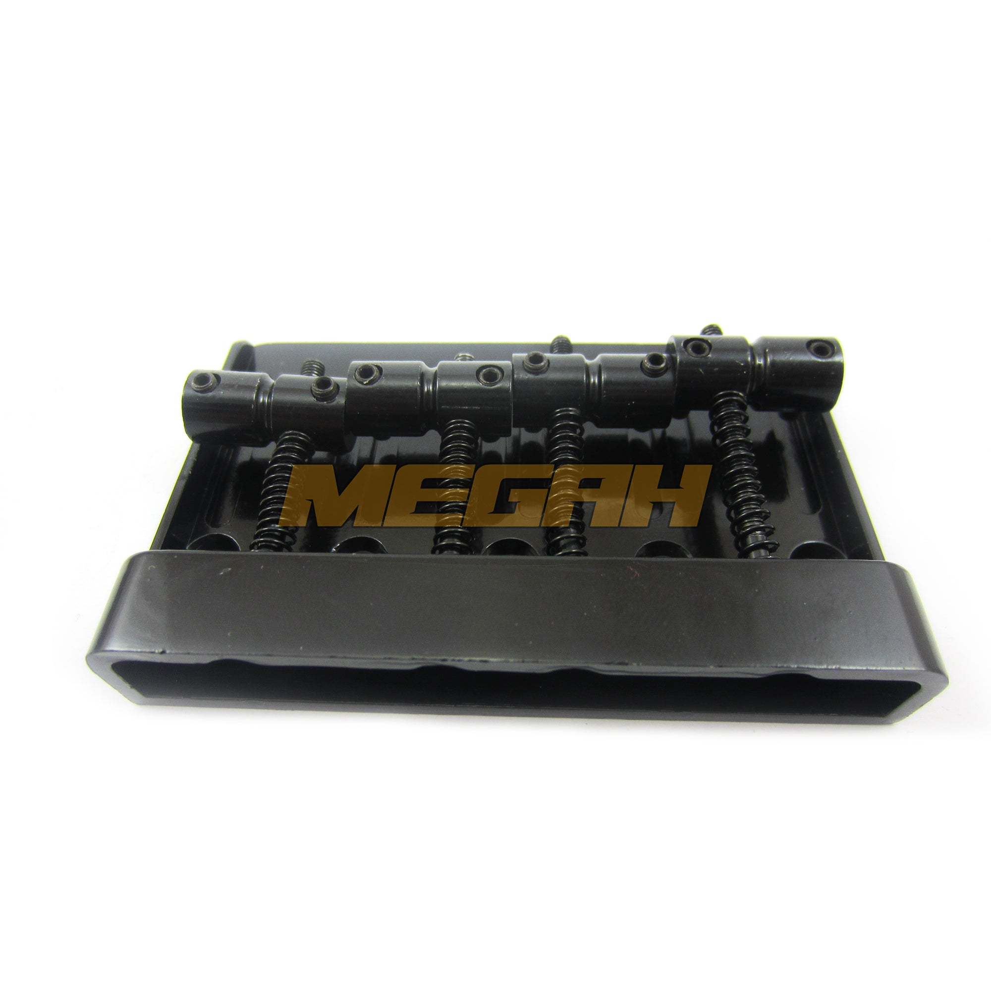 BRIDGE FIX BASS 4 STRING - BLACK/CHROME Gambar sekunder produk