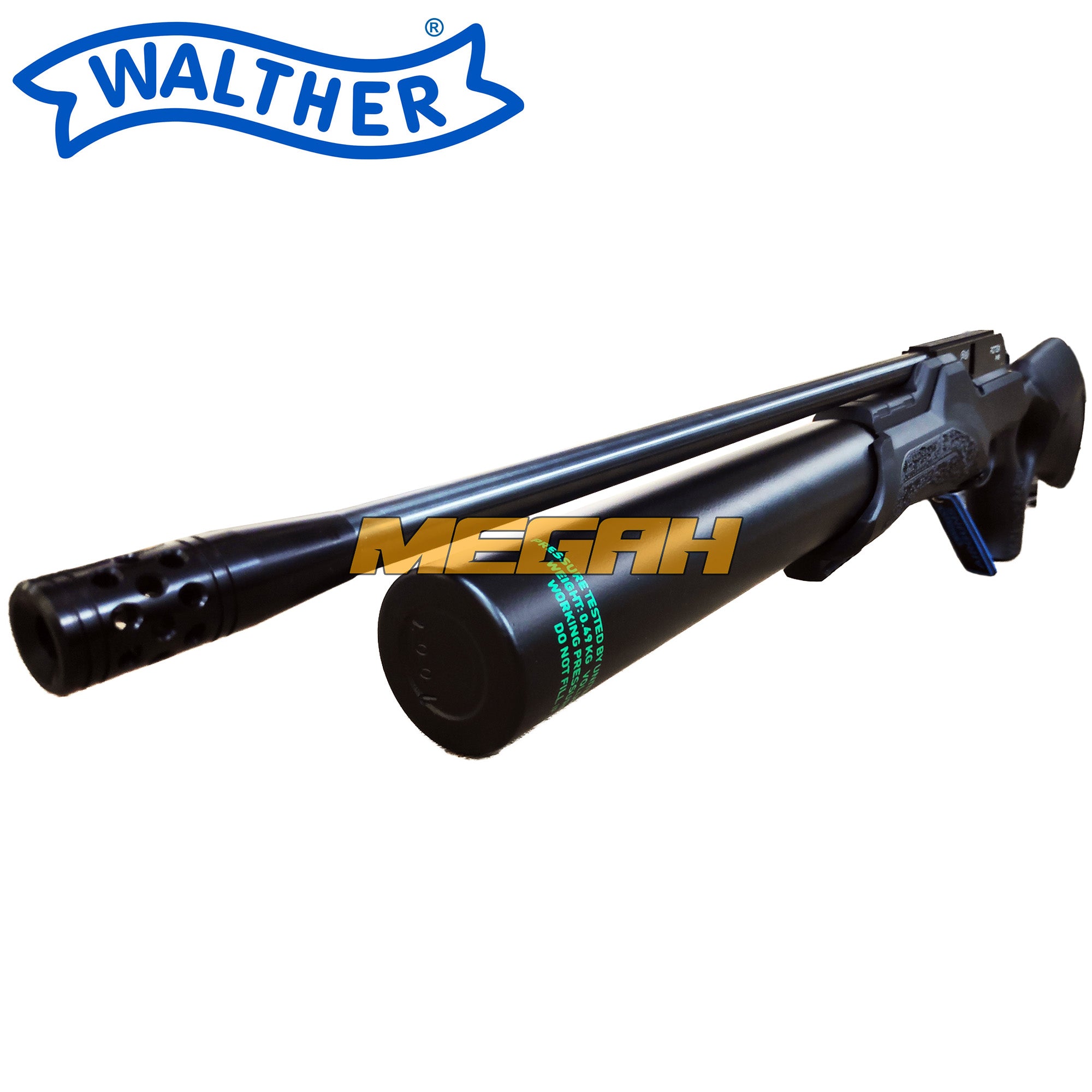 WALTHER ROTEX RM8 VARMINT + BOTOL ALUMUNIUM 360CC (SE943) - Megah Sport