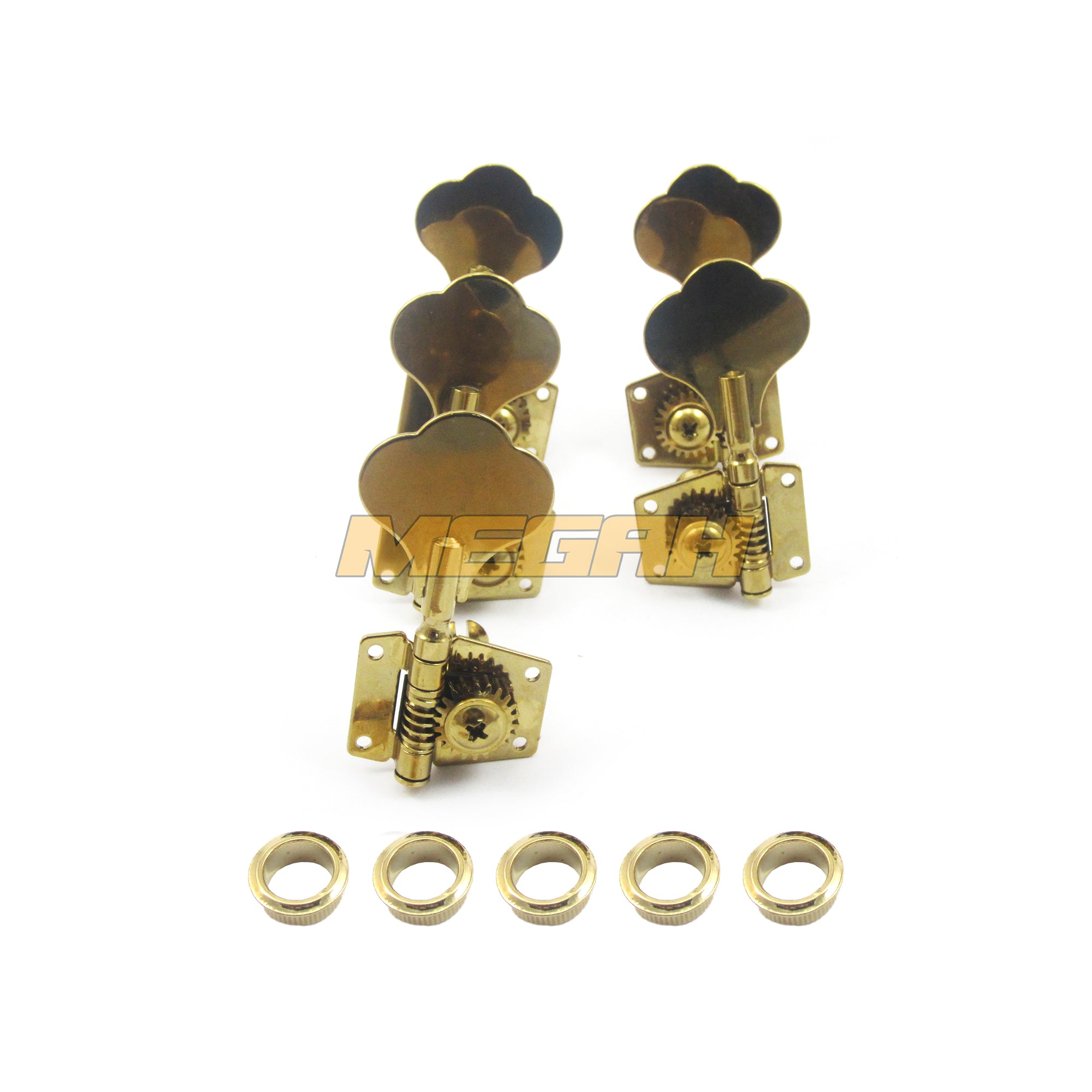 DRYER JAZZ BASS 5 STRING R3+L2 - GOLD (AG677) Gambar sekunder produk