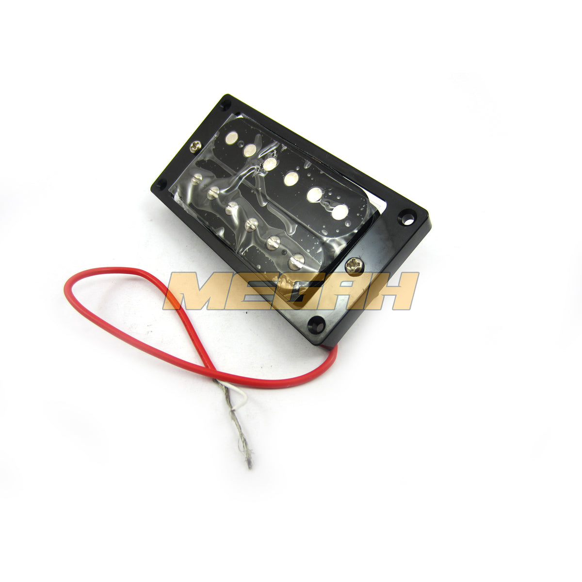 PICK UP HUMMBUCKER (FIX-ADJUST) 6 STRING BRIDGE/NECK - BLACK AG759 - Megah Sport Gambar utama produk