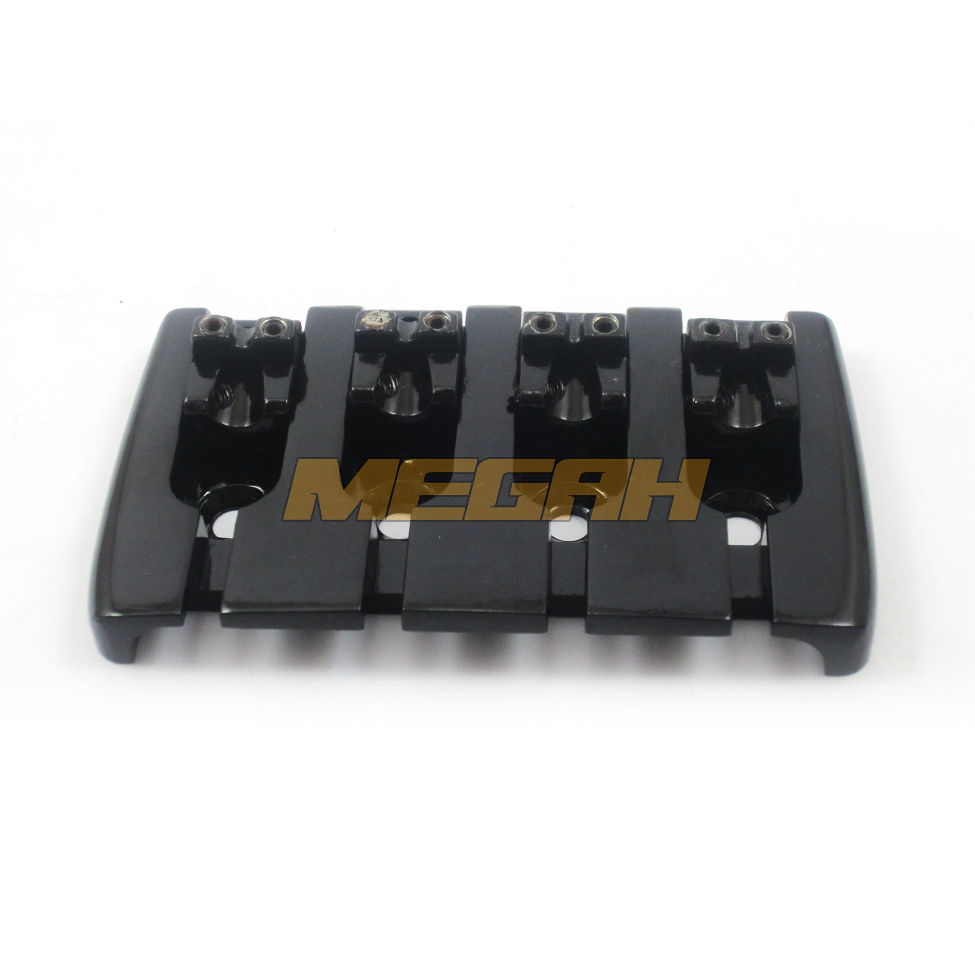 BRIDGE BASS 4 STRING - BLACK/CHROME (AG041) Gambar sekunder produk