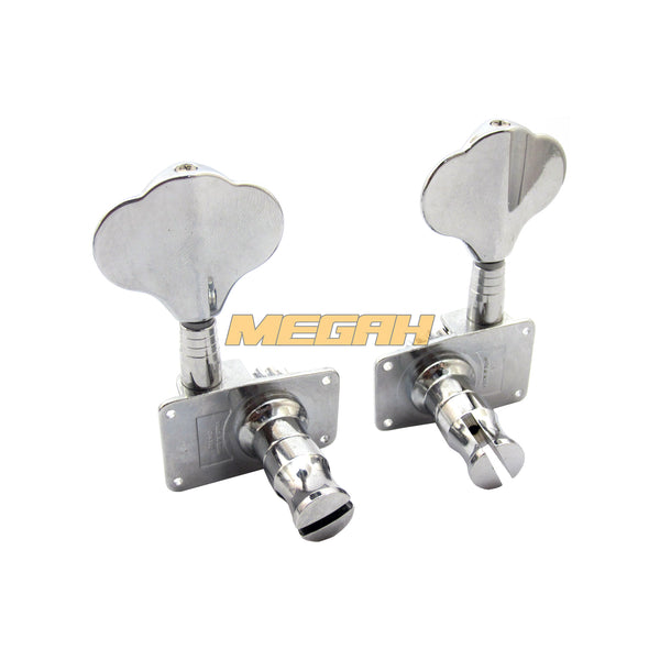 DRYER JAZZ BASS WILKINSON R3+L2 KOREA - CHROME / BLACK (AG674) - Megah Sport