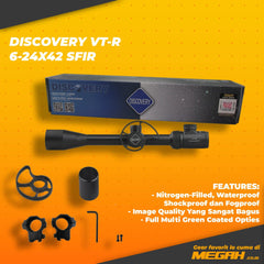 DISCOVERY VT-R 6-24X42SFIR (TC550) - Megah Sport