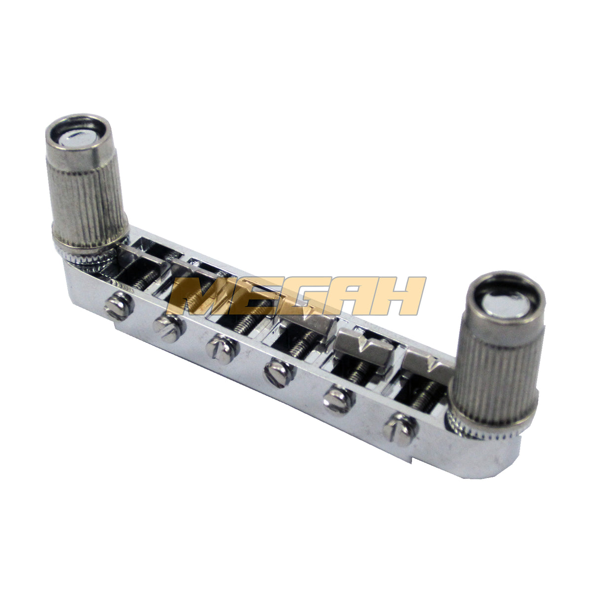 TUNE-O-MATIC 6 STRING - CHROME (AG092) - Megah Sport
