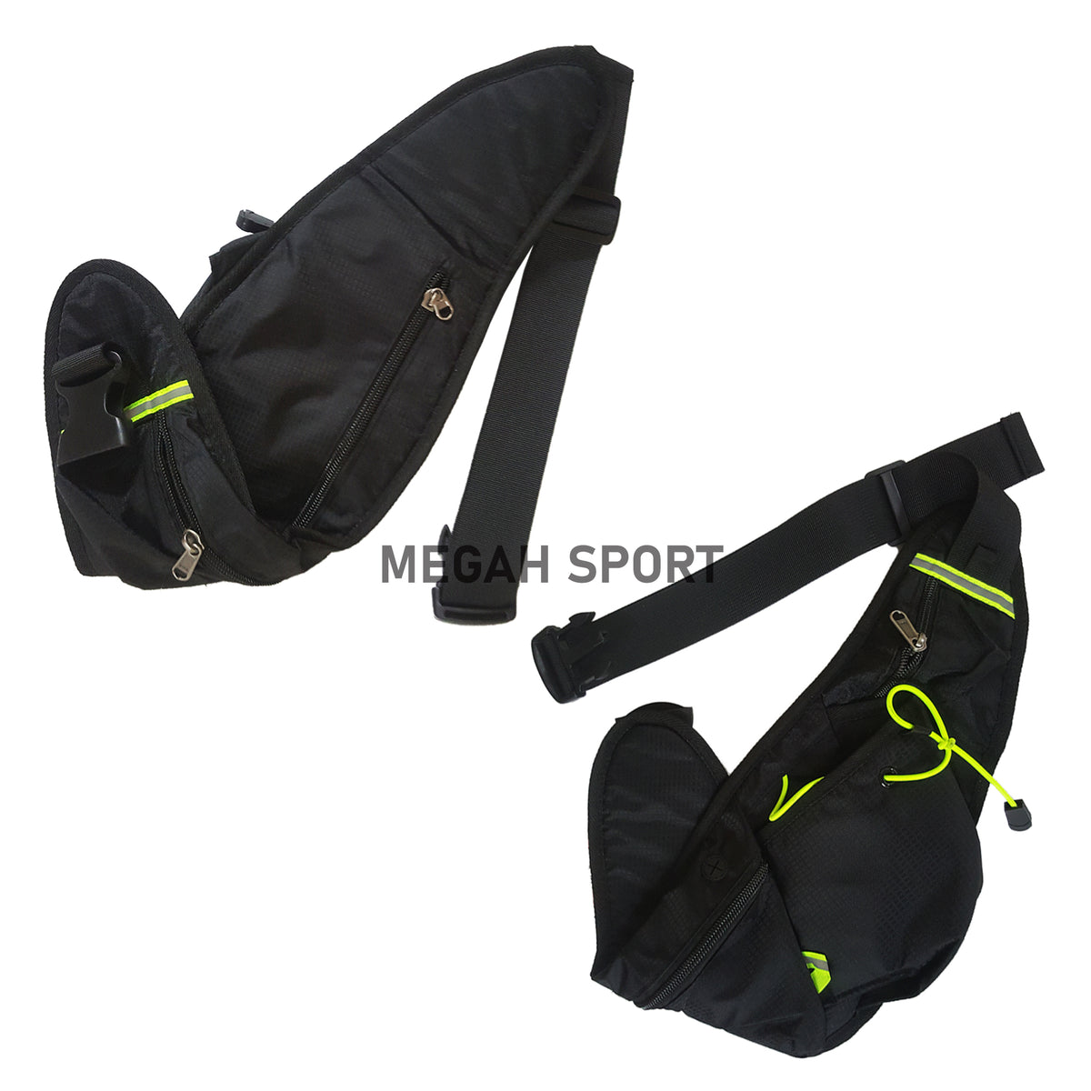 TAS PINGGANG JOGGING SAKU BOTOL 2 (TA016) - Megah Sport