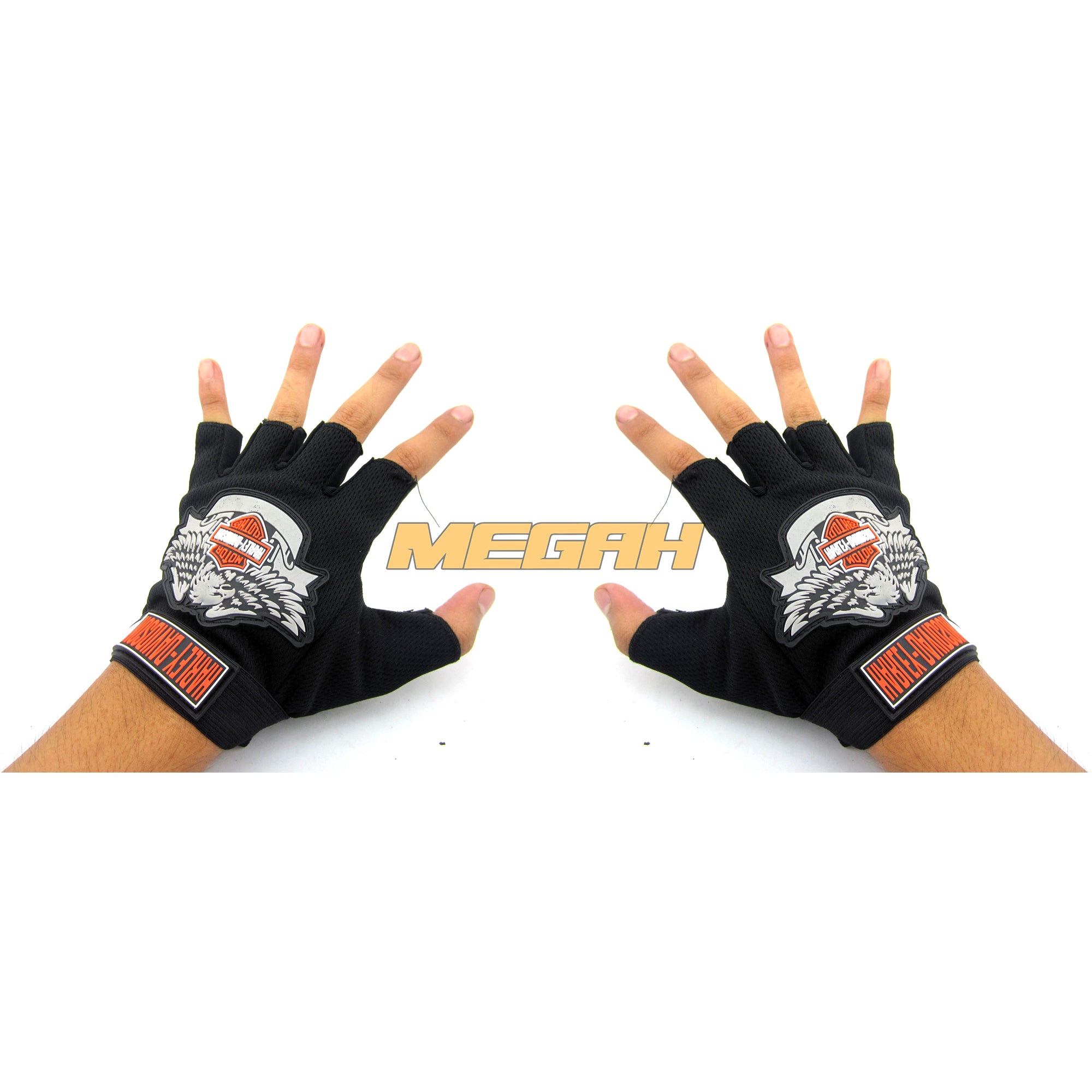 SARUNG TANGAN 1/2 JARI (SA075) - Megah Sport
