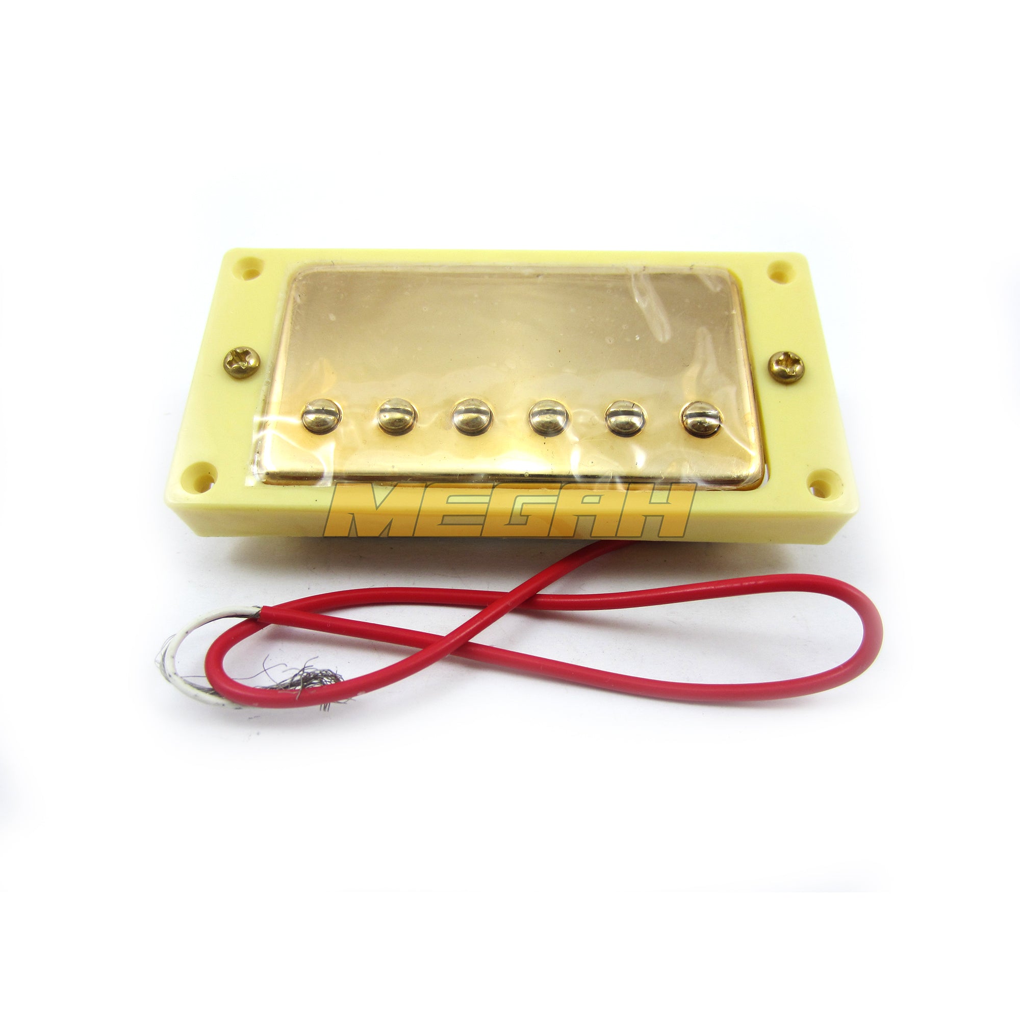 PICK UP GIBSON 6 STRING BRIDGE/NECK - GOLD Gambar sekunder produk