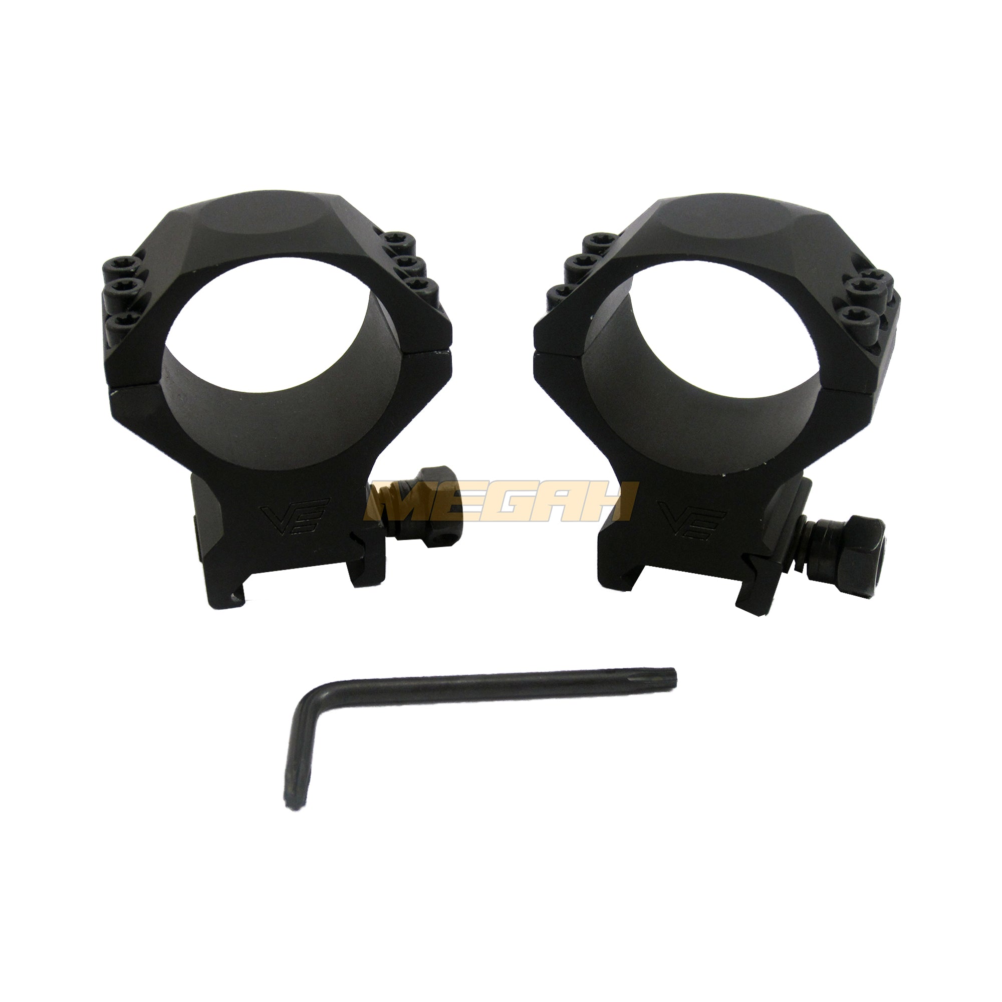 MOUNTING VECTOR OD 34MM PICATINNY (MT521) - Megah Sport
