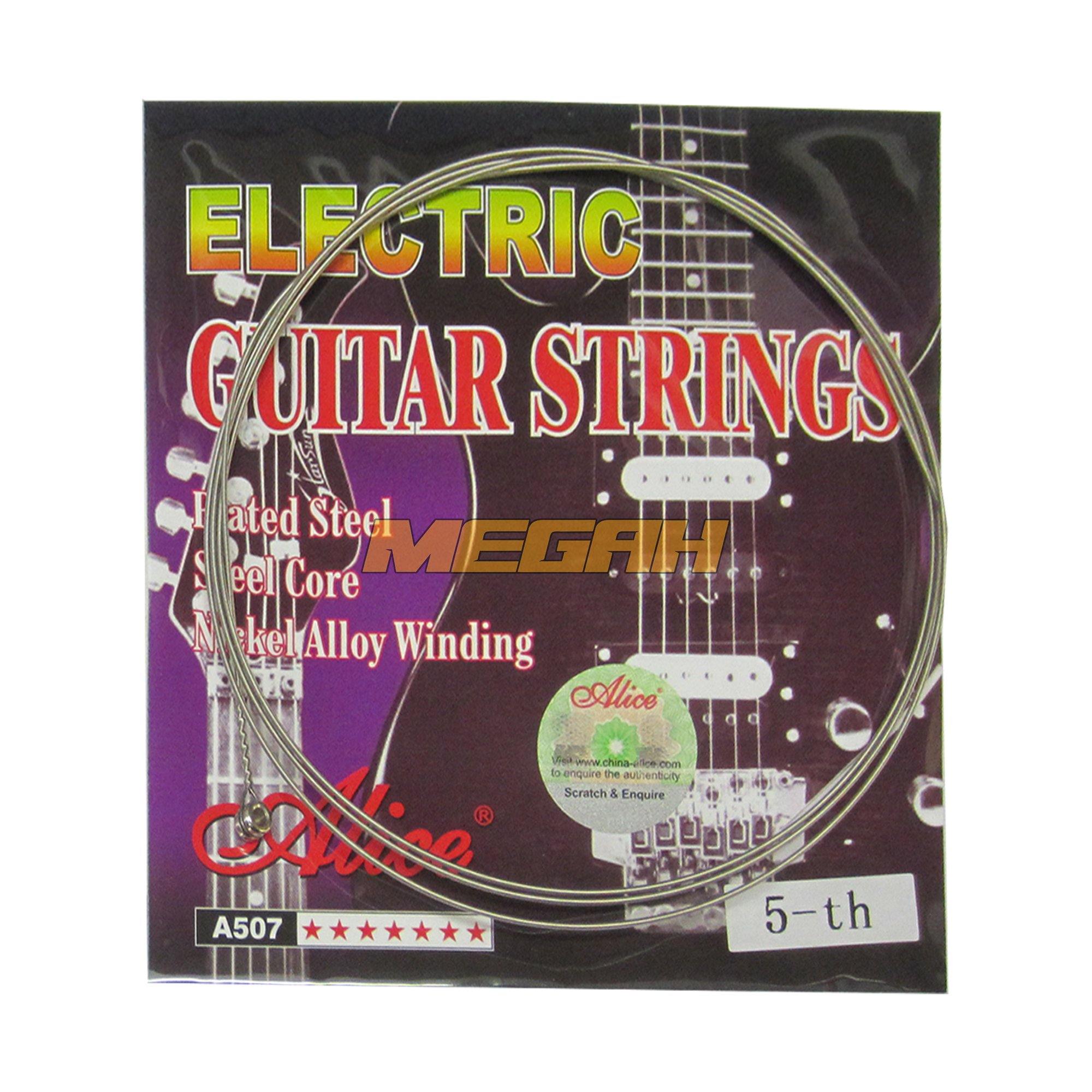 SENAR GITAR ELEKTRIK ALICE ECERAN ORIGINAL NO.6 SG105 - Megah Sport