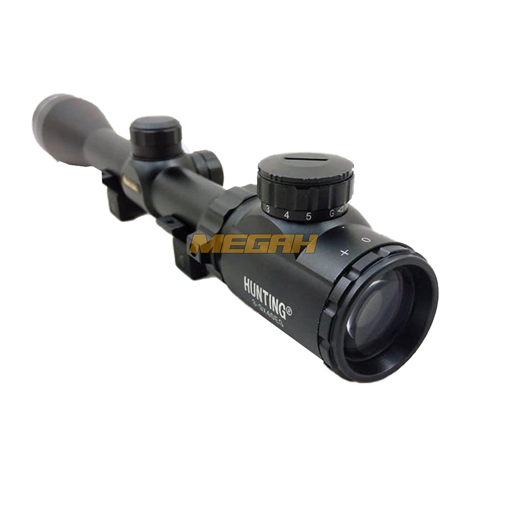 HUNTING 3-9X40 E (TC386) - Megah Sport