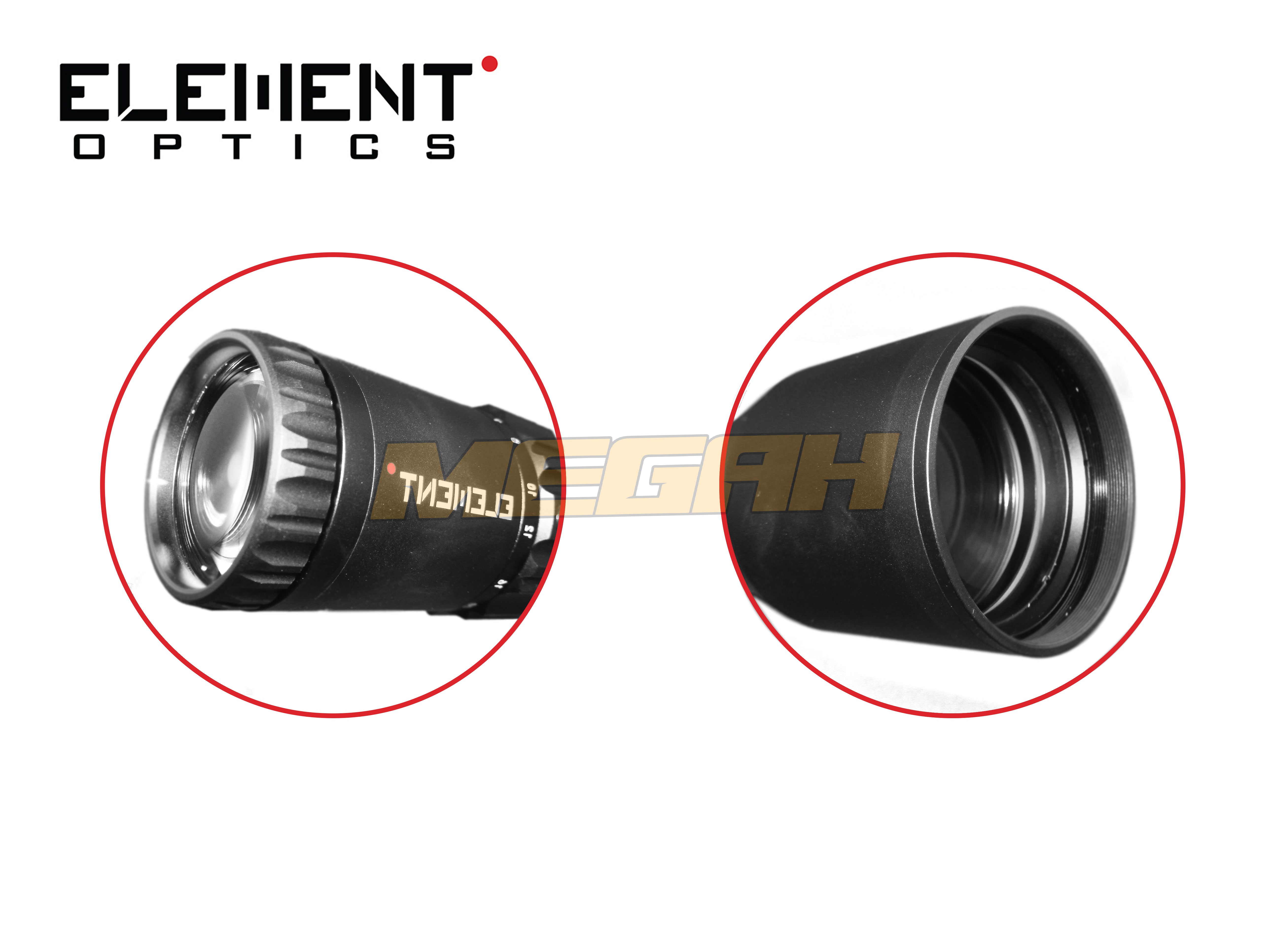ELEMENT OPTICS TITAN 5-25X56 FFP APR-1C MRAD (TC284) - Megah Sport