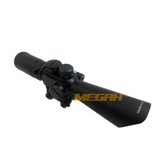 SPIKE 3.5-10X40 E + RED LASER MD-R6 (TC720) - Megah Sport