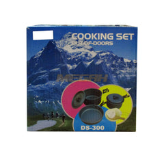 COOKING SET ALAT MASAK MISTING UNTUK 3 ORANG DS300 (LA042) - Megah Sport