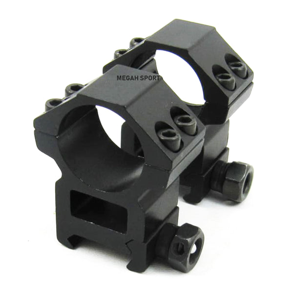 RING MOUNTING RAMBO DOUBLE BAUT OD 25.4mm / 1 inch 3/8 5/8 (MT530) - Megah Sport