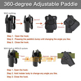 HOLSTER GLOCK 17/22/31 (OG150) - Megah Sport