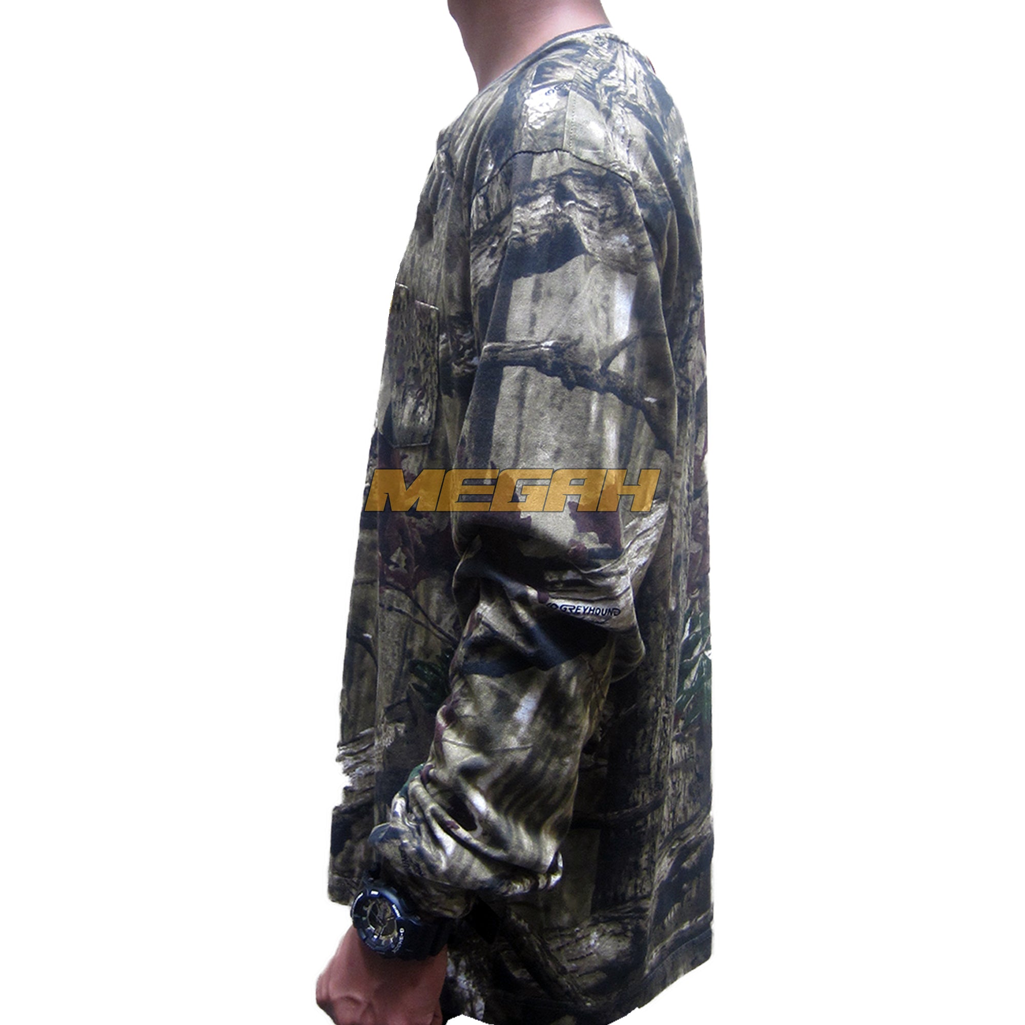 GREYHOUN 3L-4L CAMO OBLONG TANGN PANJANG (KS098) - Megah Sport