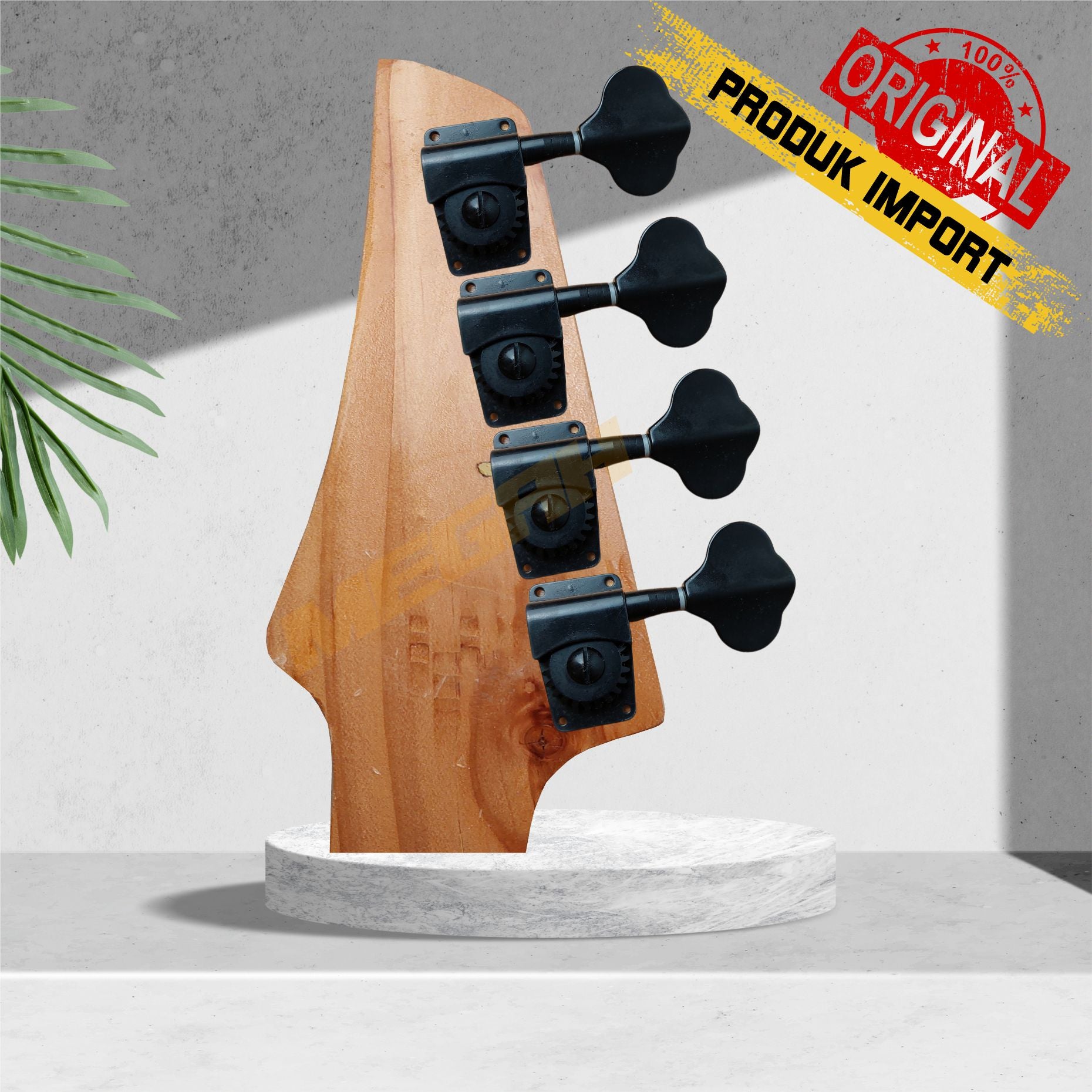 DRYER JAZZ BASS WILKINSON R4 KOREA - CHROME / BLACK Gambar sekunder produk