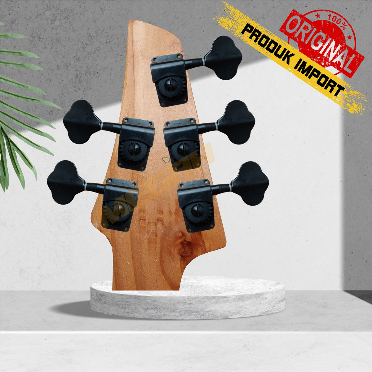 DRYER JAZZ BASS WILKINSON R3+L2 KOREA - CHROME / BLACK Gambar utama produk