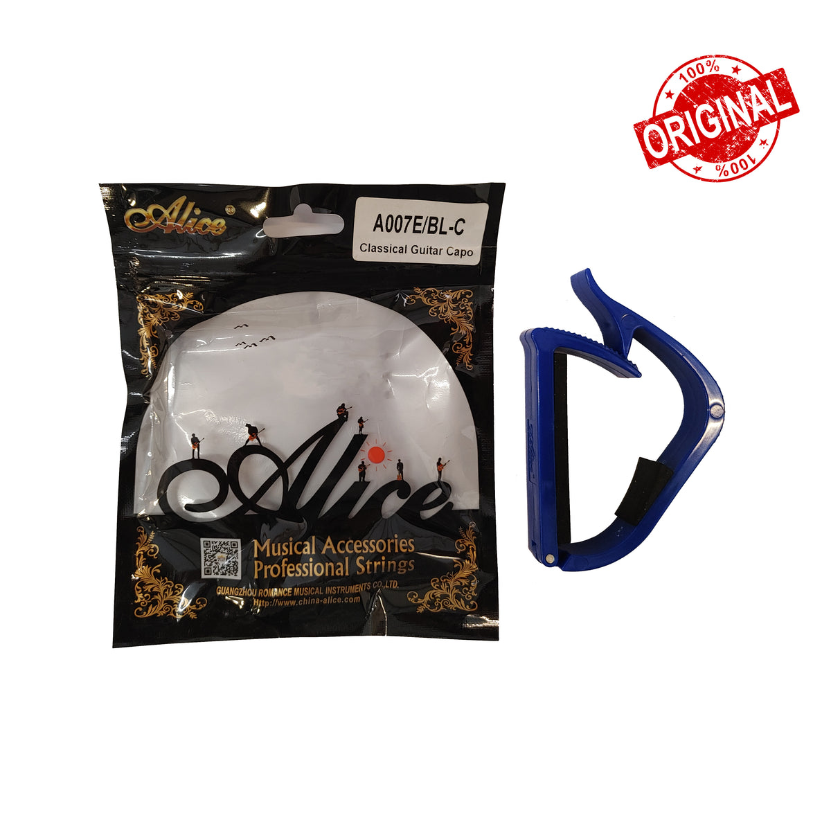 CAPO GITAR ALICE PLASTIK Gambar utama produk