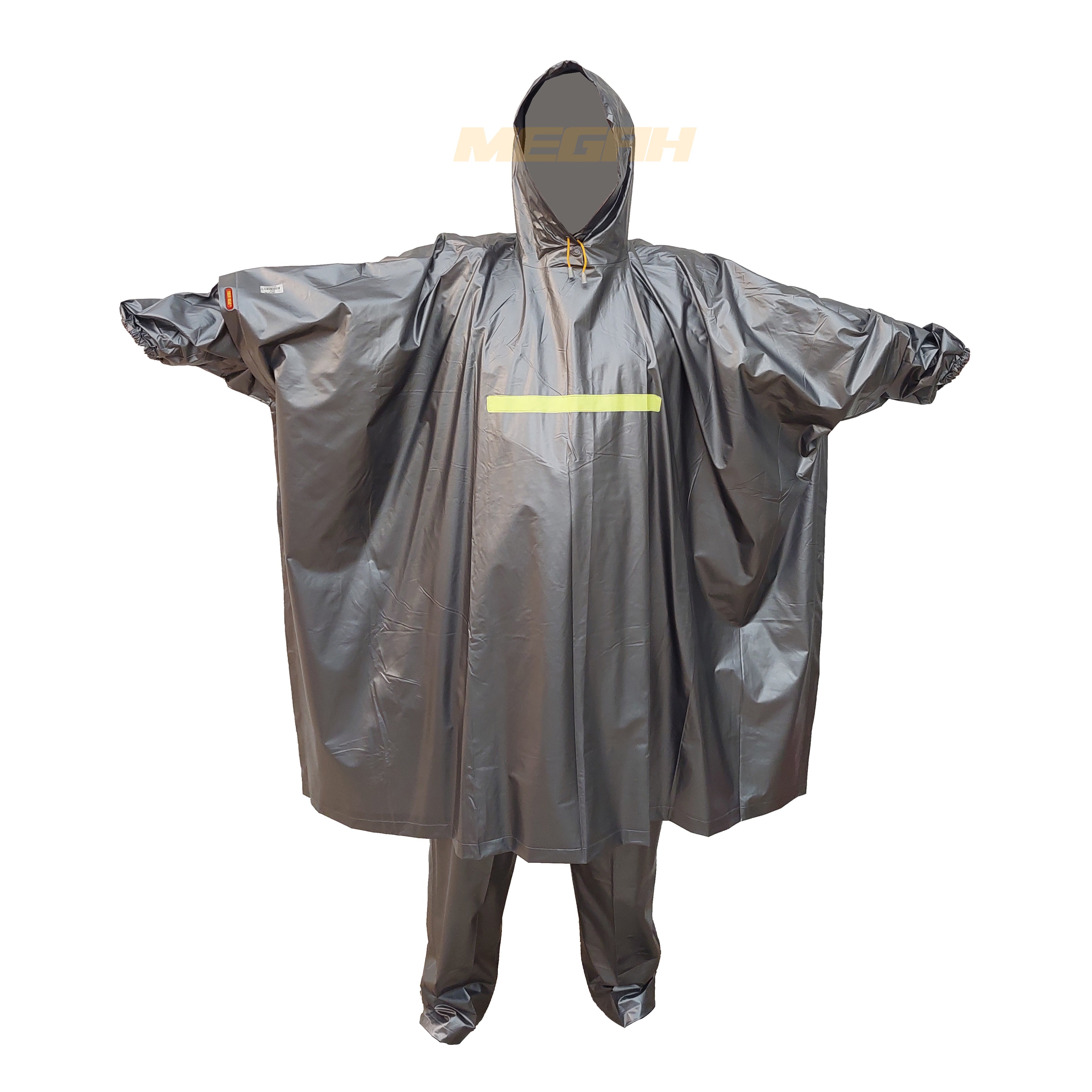 JAS HUJAN TIGER HEAD PONCO + CELANA 68214 (JK029)