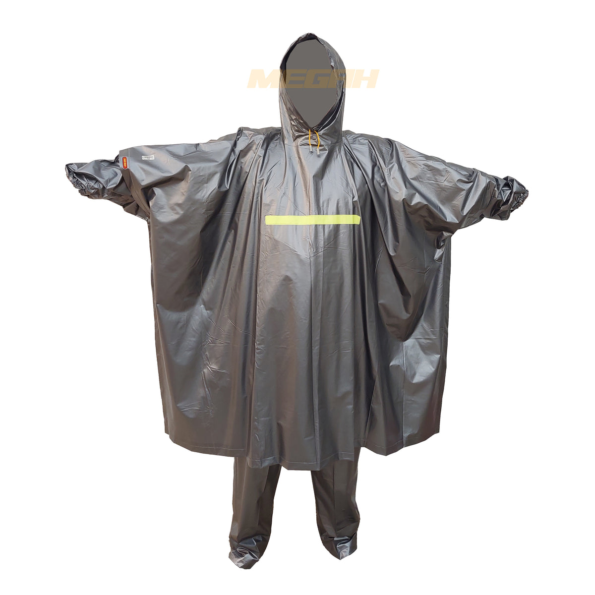 JAS HUJAN TIGER HEAD PONCO + CELANA 68214 (JK029)