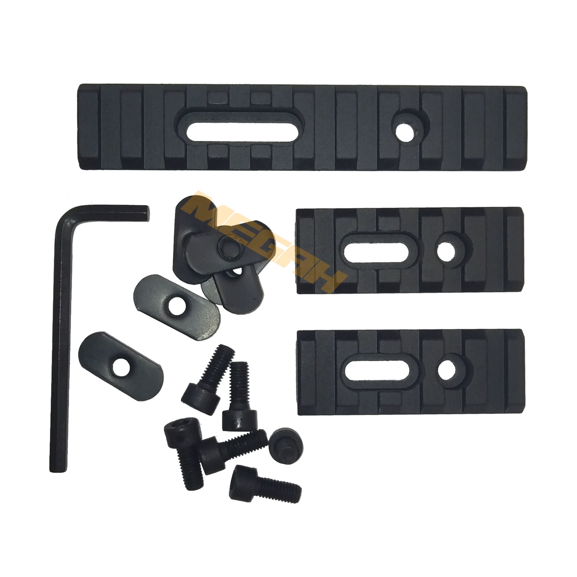 PICATINNY LOGAM ISI 3PCS (MT639) Gambar sekunder produk