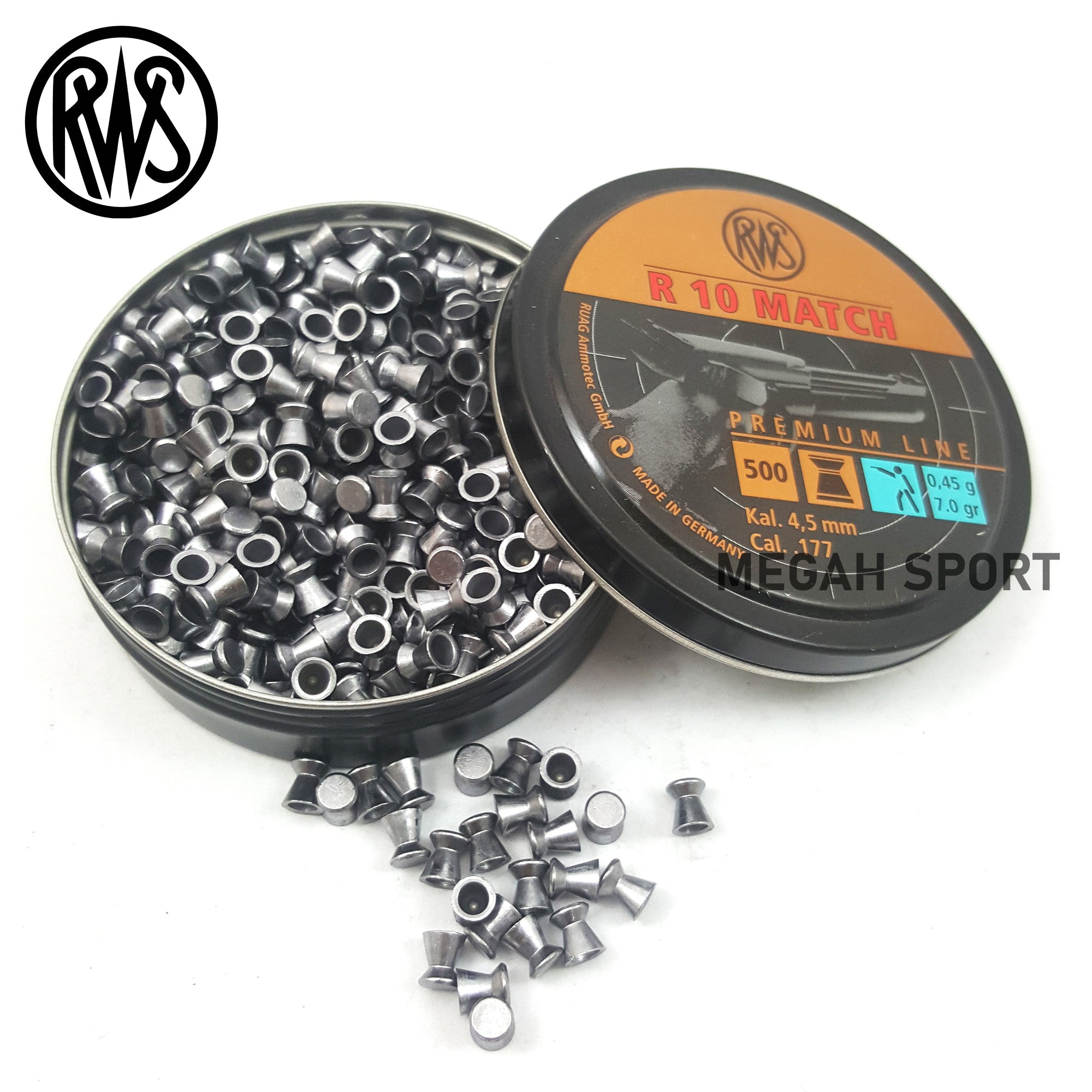 RWS R10 MATCH PISTOL 7,0 gr (PE309) - Megah Sport