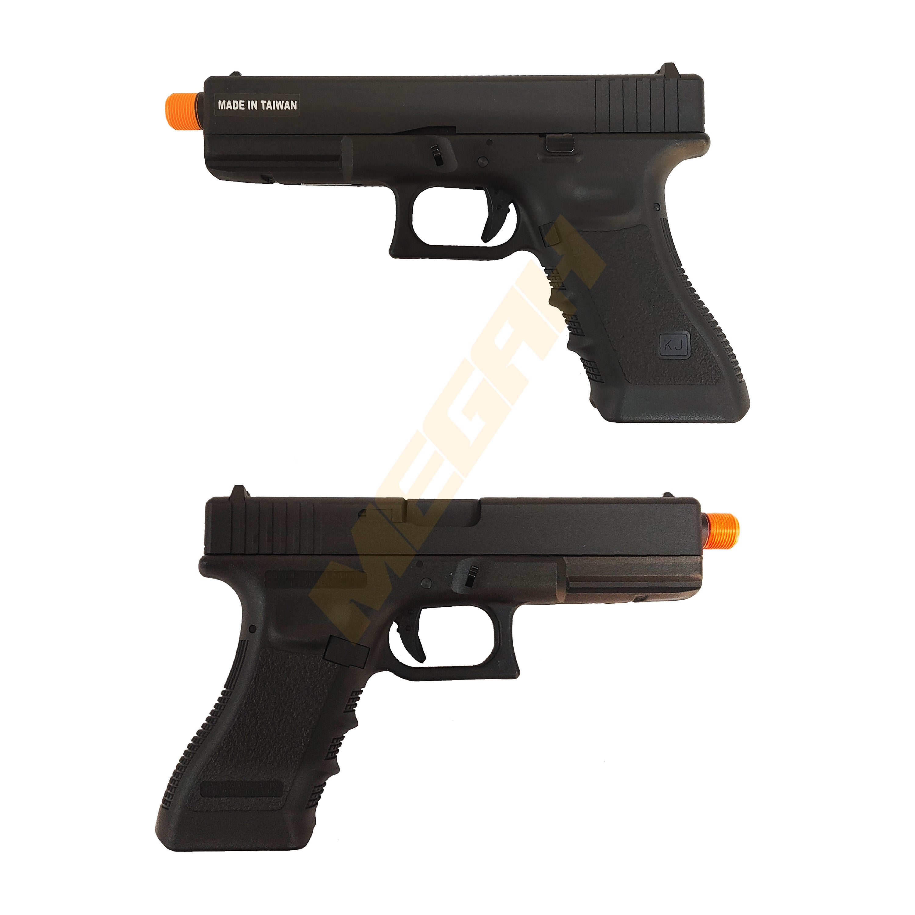 KJW G17 TBC BLACK - AIRSOFT GUN Gambar sekunder produk