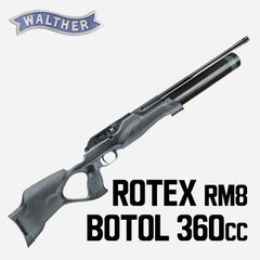 WALTHER ROTEX RM8 VARMINT + BOTOL ALUMUNIUM 360CC (SE943)
