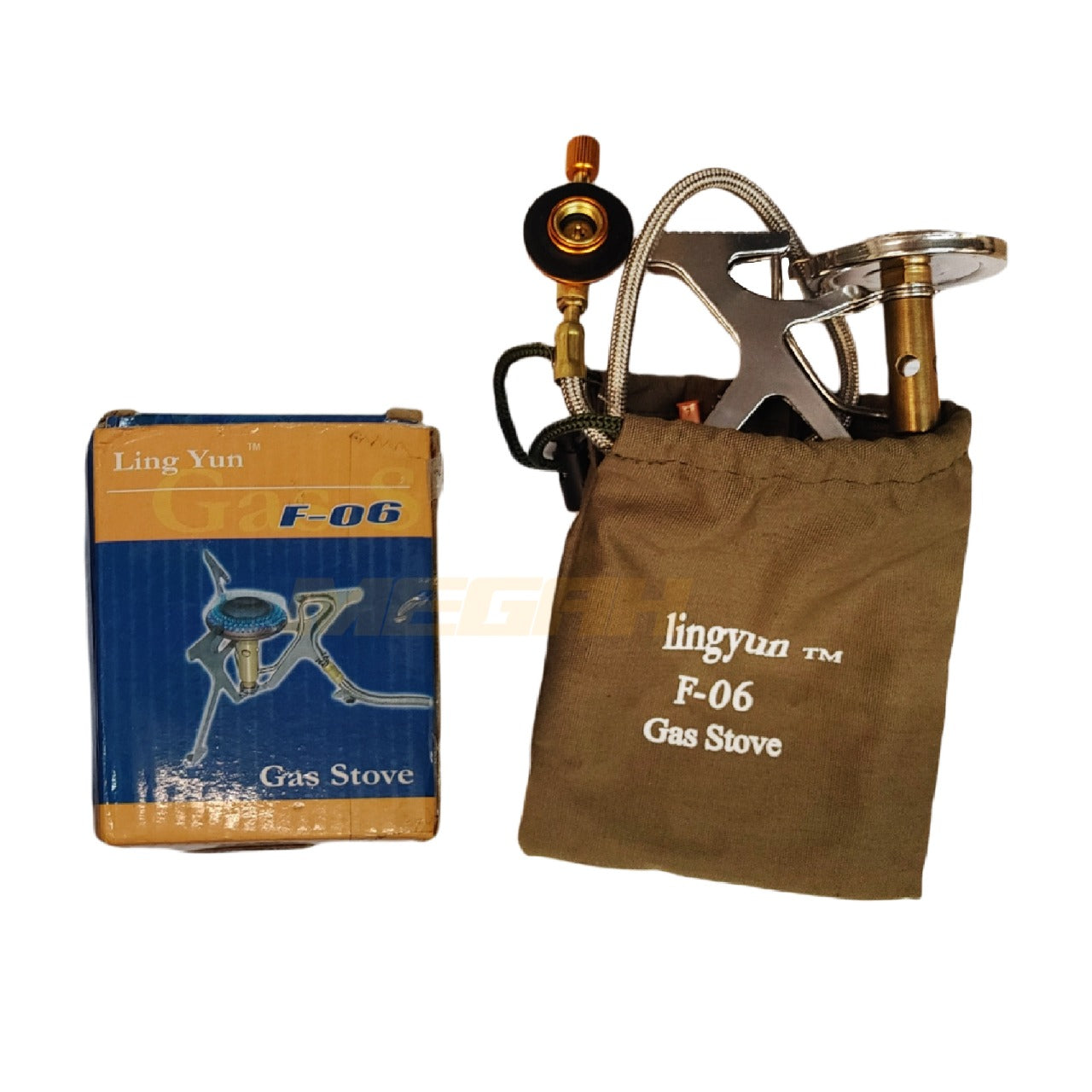 KOMPOR LIPAT PORTABLE ADAPTOR GAS (LA040)
