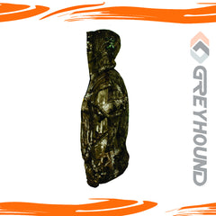 T-SHIRT GREYHOUND CAMO KATUN TANGAN PANJANG TOPI (DARKWOOD)