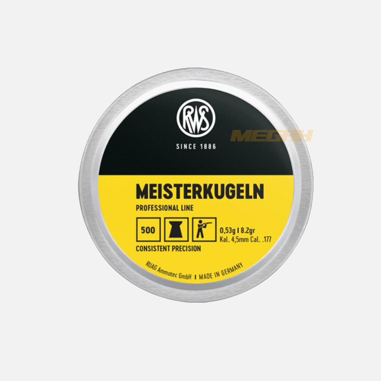 RWS MEISTERKUGELN KUNING - RIFLE Gambar sekunder produk