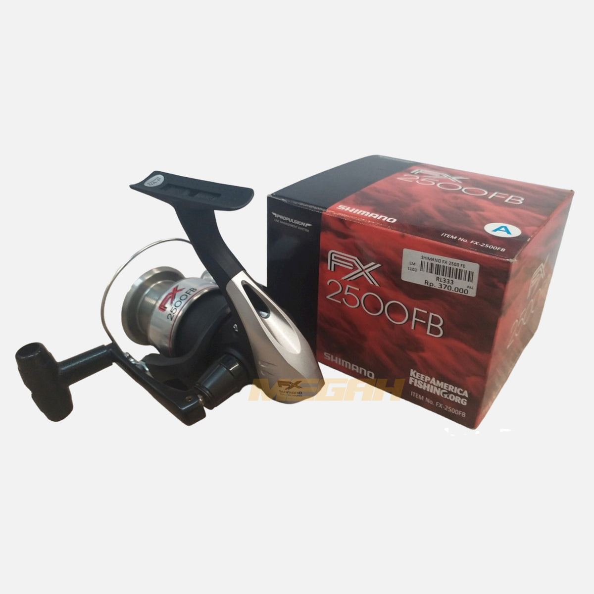 kekuatan reel shimano fx 2500 fb FX2500FB Spinning Balance technology within the FX eliminates wobble while reeling and provides anglers a reel with increased sensitivity and smoothness REEL PANCING SHIMANO FX-2500 FE
