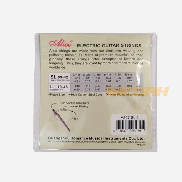 SENAR GITAR ELEKTRIK ALICE 2-ND A507